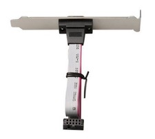 DEWU Exhibition Card 9-pin rs232 COM serial cable bezel motherboard DB9 30CM