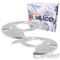 2X Vaico Spritzbleche Bremsscheiben Passend FüR BMW X5 X6 Links+Rechts