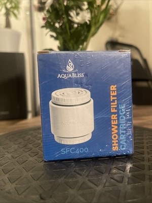 AquaBliss SFC400 Shower Filter Unopened Brand New Replacement Cartridge