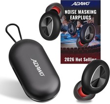 Washable Silicone Earplugs with Adjustable Sizing - Ideal for Work, Sleep Play