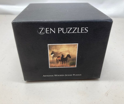 Zen Artisanal Wooden Jigsaw Puzzle 160 Pieces Peaceful Gathering 