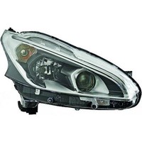 Scheinwerfer Links Passend FüR P. 208 Baujahr 06.2015-2019 +Led Tagfahrlicht