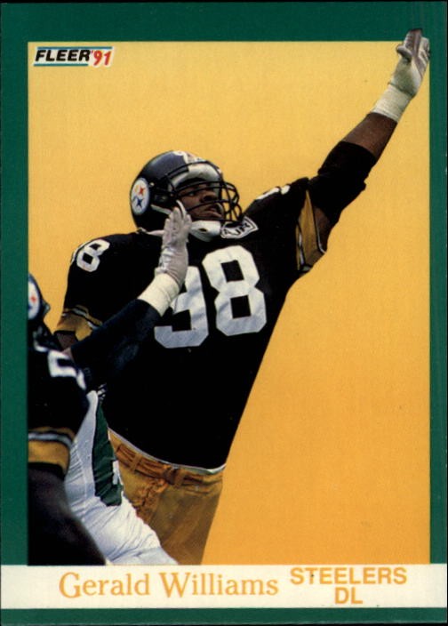 1991 Fleer #166 Gerald Williams - FB