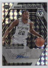 2022-23 Panini Mosaic Rookie Auto Mosaic Malaki Branham #RA-MAL Auto v9t