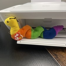 TY Beanie Baby Inch the Inchworm Toy