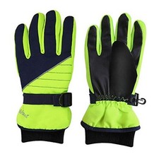 Kids Winter Gloves - Snow Ski Waterproof Youth Gloves for Boys Girls - for