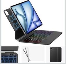 Keyboard Case for iPad Air 11 inch M3/M2, 2025/2024 , iPad Pro 11 inch 1st  4th