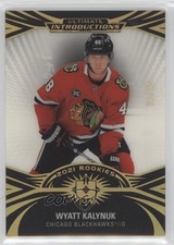 2021 Upper Deck Ultimate Collection Introductions Black 21/25 Wyatt Kalynuk 13yi