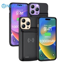 Battery For iPhone 12 13 14 Pro Max External Battery Charger Case Charging Cover