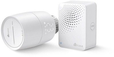 TP-Link Kasa KE 100 Starter Kit Smart Thermostat weiß Heizkörperventil