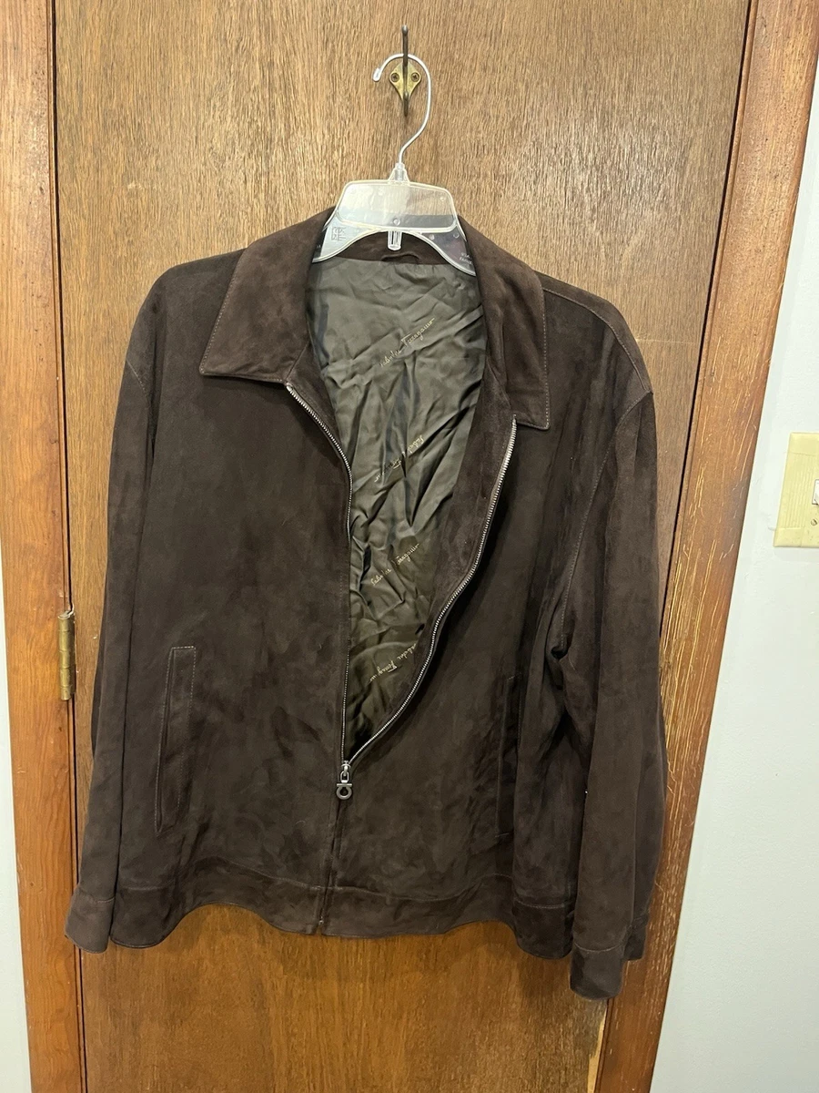 Salvatore Ferragamo Leather Outer Shell Coats, Jackets & Vests for