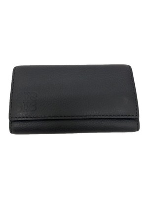 LOEWE Key Case Leather BLK Men's C660K92X01 | eBay