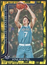2025-26 Topps Flagship Season Tip Off Gold Foil #204 Kon Knueppel RC Rookie 6/50