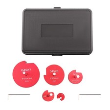 5pcs PVC Fitting Saver with 3/8-Inch Hex Shaft & Plumbing Tool Head Aluminum