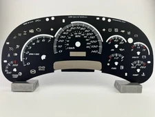US Speedo Black Silverado/Sierra 140 MPH Gauge Face for Clusters 03-05 (Denali)