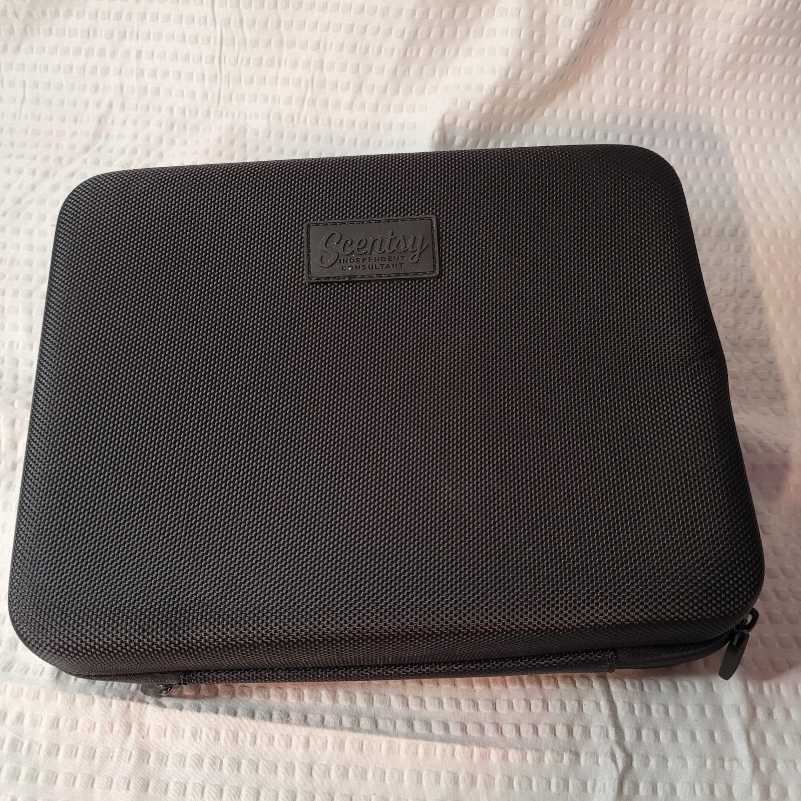 Scentsy Independent Consultant Travel Case Black Hardshell Organizer with Strap