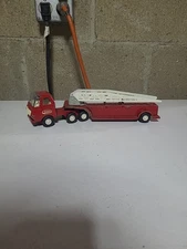 TONKA Mini Toy Fire Truck Hook and Ladder Red Metal 55170 Vintage 1970s GUC 
