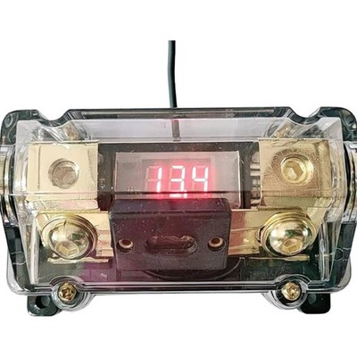 Car Audio Digital Led Display Fuse Holder ANL Include Fuse Distribution block...