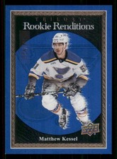 2023-24 Upper Deck Trilogy Rookie Renditions Blue #RR2 Matthew Kessel /499