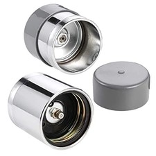 Trailer Wheel Bearing Protector Sets 1.98 Inch Stainless Steel Bearing