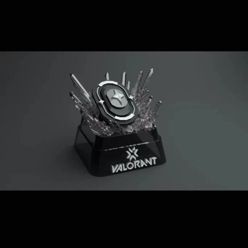 valorant diy resin keycap - handmade custom gaming keyboard cap for mechanical - Image 2 of 4