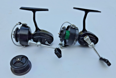 2 Vintage Garcia Mitchell 308 Spinning Reels, 1 Extra Spool, Made
