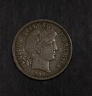 1906  Barber Dime Almost XF  Lot 4971