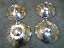 4 Oem Mopar 1956 - 1958 Dodge Pickup Truck D100 D200 Hubcaps Dog Dish Hub Caps