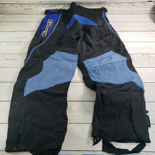 Invert Empire Paintball Pants Mens Large Adult 32-38 Black Blue Padded Tactical - Picture 8 of 12