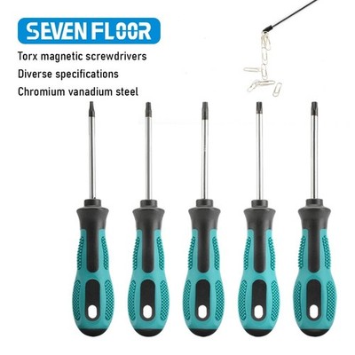 Seven Floor Magnetic Torx Screwdriver Precision Star Key T5-T30 Tool