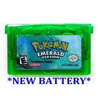 Pokemon Emerald Version * New Battery * (Game Boy Advance) * AUTHENTIC * - READ