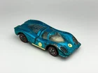 Hot Wheels Redline PORSCHE 917 Graqua Green Fade US White Interior Nice !!