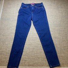 Lilly Pulitzer Eagan Jeans High Rise Size 4 Bennett Wash Style 013597 Skinny