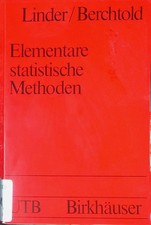 Elementare statistische Methoden. (Nr. 796) U...