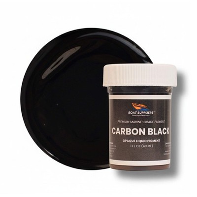 Black Epoxy Resin Pigment   Opaque Liquid Colorant for Resin Art & Gelcoat 1oz