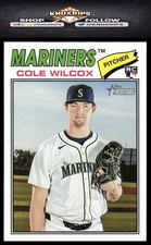 2026 Topps Heritage #155 Cole Wilcox