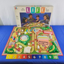 Vintage 1982 The Game of Life Board Game by Milton