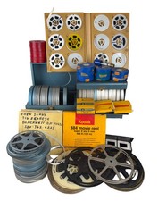HUGE Bulk Lot 65 Vintage 8mm Super 8 Film Reels Found Media Estate Archive OK