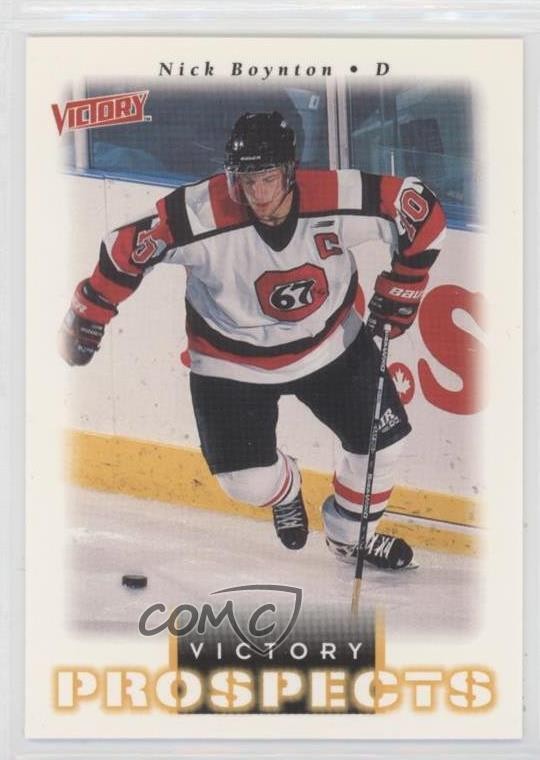 1999-00 Upper Deck Victory Victory Prospects Nick Boynton #372 08x2