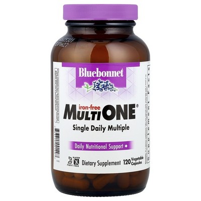 MultiONE , Single Daily Multiple, Iron-Free, 120 Vegetable Capsules
