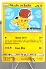 Carte Pokémon Pikachu De Sacha SM113 PROMO Alternative ETB Display Coffret