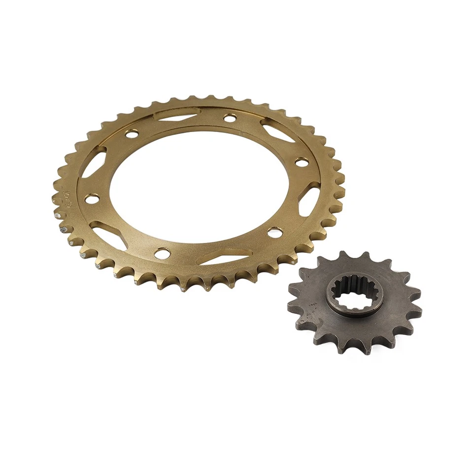 Front & Rear Drive Chain Sprocket 16T 42T For Honda CBR1000RR 2004-2019 Foto 4 de 4