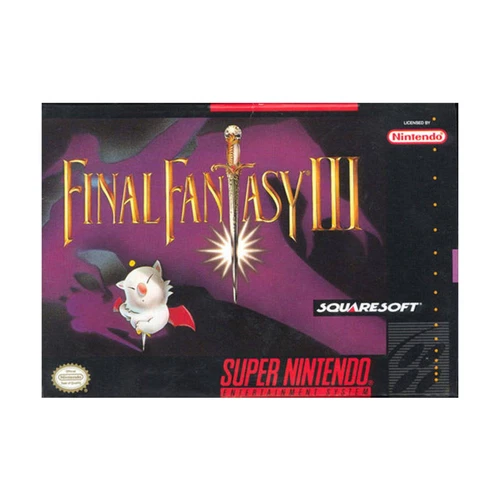 SquareSoft Video Games Final Fantasy III Fair/VG+