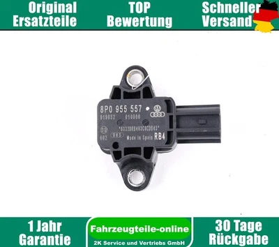 Capteur d’airbag Audi A4 B7 8E 8P 8P0955557 Capteur de choc - Photo 1/3