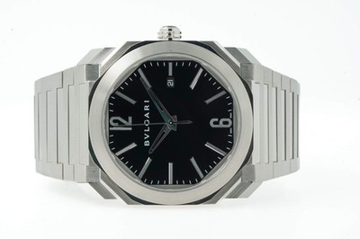 Bulgari Octo BGO41S BGO 41 S Black Dial 41mm 12272U