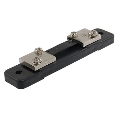 50A 75mV DC Current Measure Divider Shunt for Ammeter