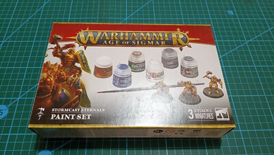 Warhammer Age of Sigmar Stormcast Eternals Paint Set