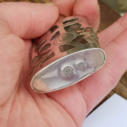 Vintage 60er Jahre Sterling Silber Floral Käfig Duft Flakon Mexiko 925 Hecho - Bild 4 von 7