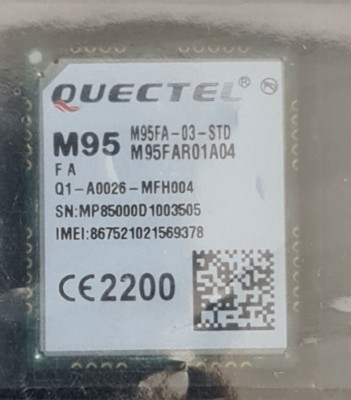 LOT OF 3 PCS QUECTEL M95FA-03-STDN Sub-GHz Modules GSM