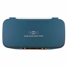 MIJELLO Airtight Double Decker Palette Watercolor Paint Palette 40 Well MWP-1640